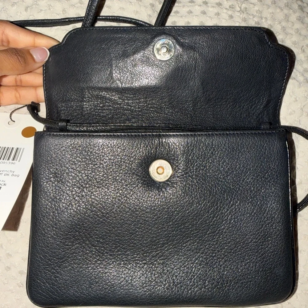 Givenchy Black Leather Crossbody Bag